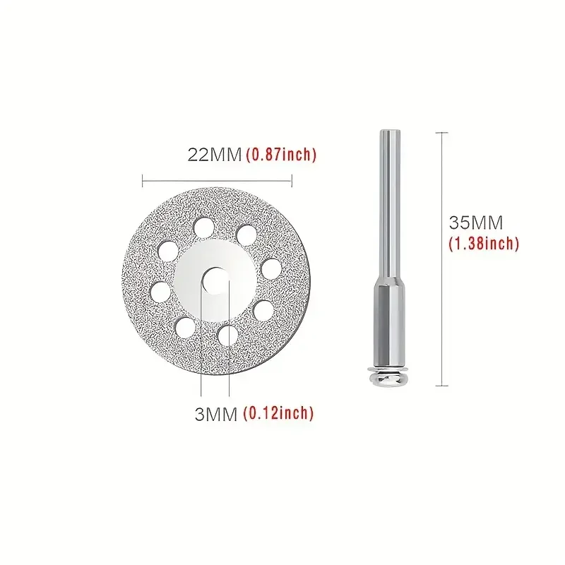 12Pcs/set 22mm Hss Cutting Dis - đánh giá và giá Cordless Rotary Tool Kit Accessories
