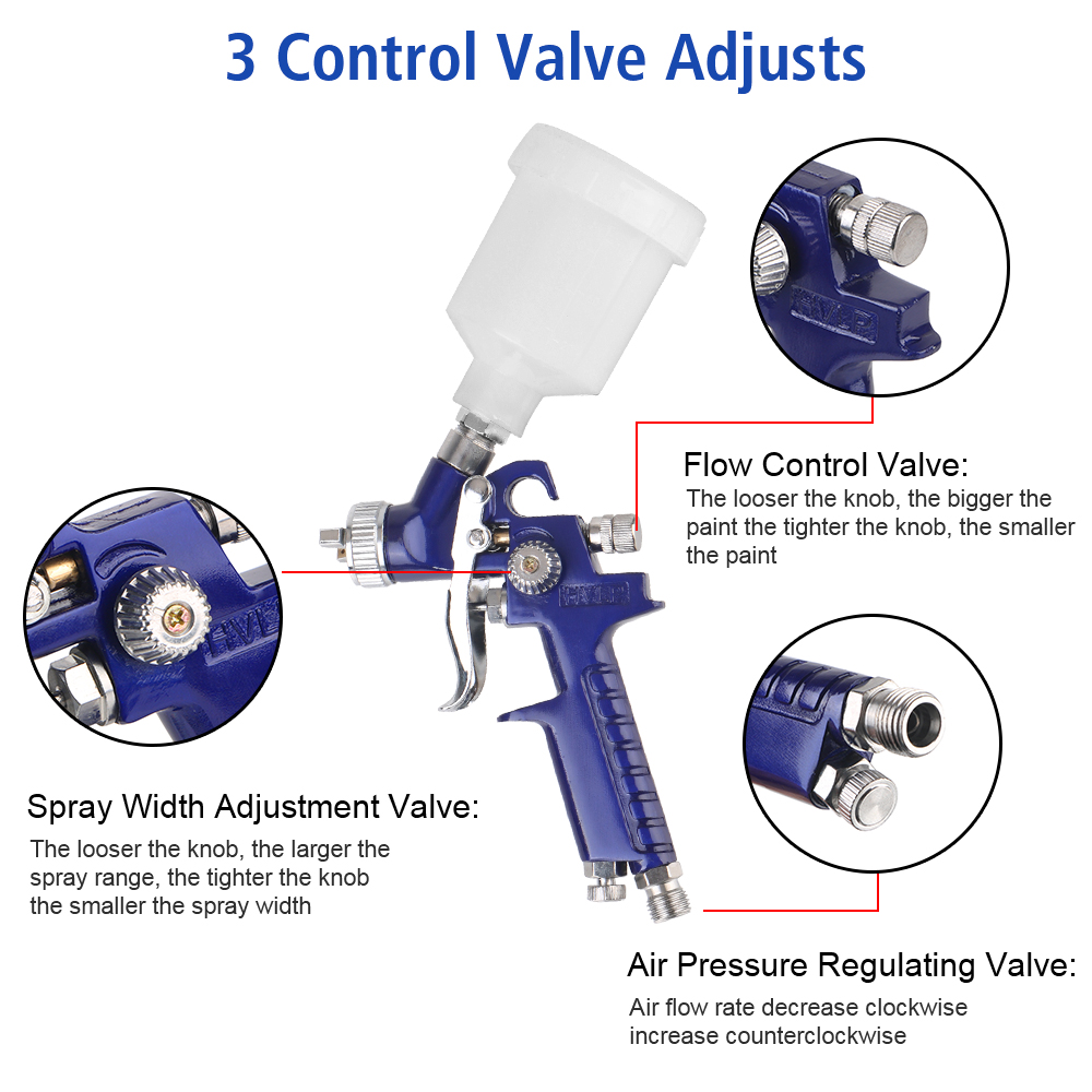 Mini Air Paint Spray Guns Mini - đánh giá và giá Airbrush Kit With Mini Compressor
