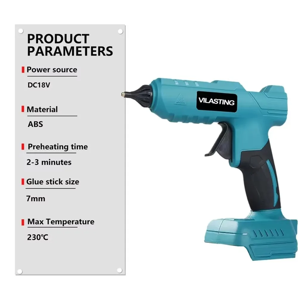 100W Cordless Hot Melt Glue Gu - đánh giá và giá Hot Melt Glue Gun Cordless