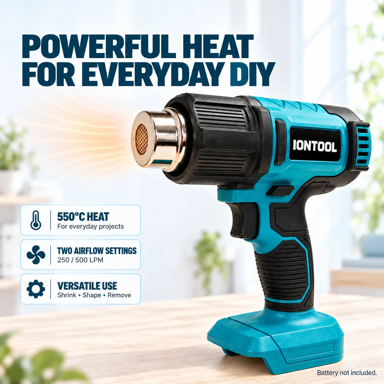 IONTOOL Durable Cordless Heat  - đánh giá và giá Cordless Heat Gun For Shrink Tubing