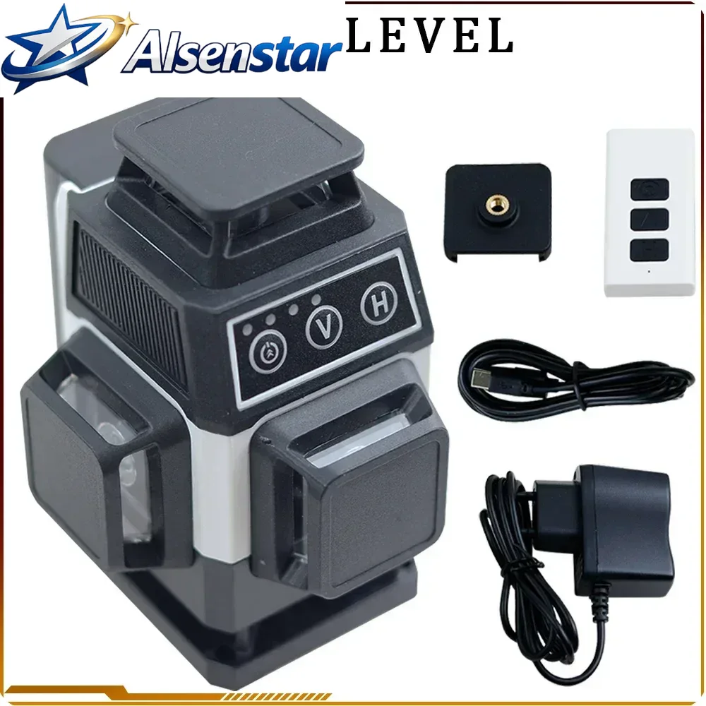 16 Lines Laser Level 4D Self L - đánh giá và giá Laser Level 16 Lines 4D Green