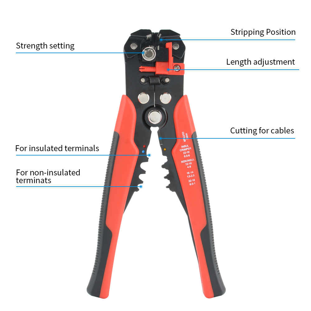 Wire Stripper Multifunctional  - đánh giá và giá Automatic Wire Stripper Cutter