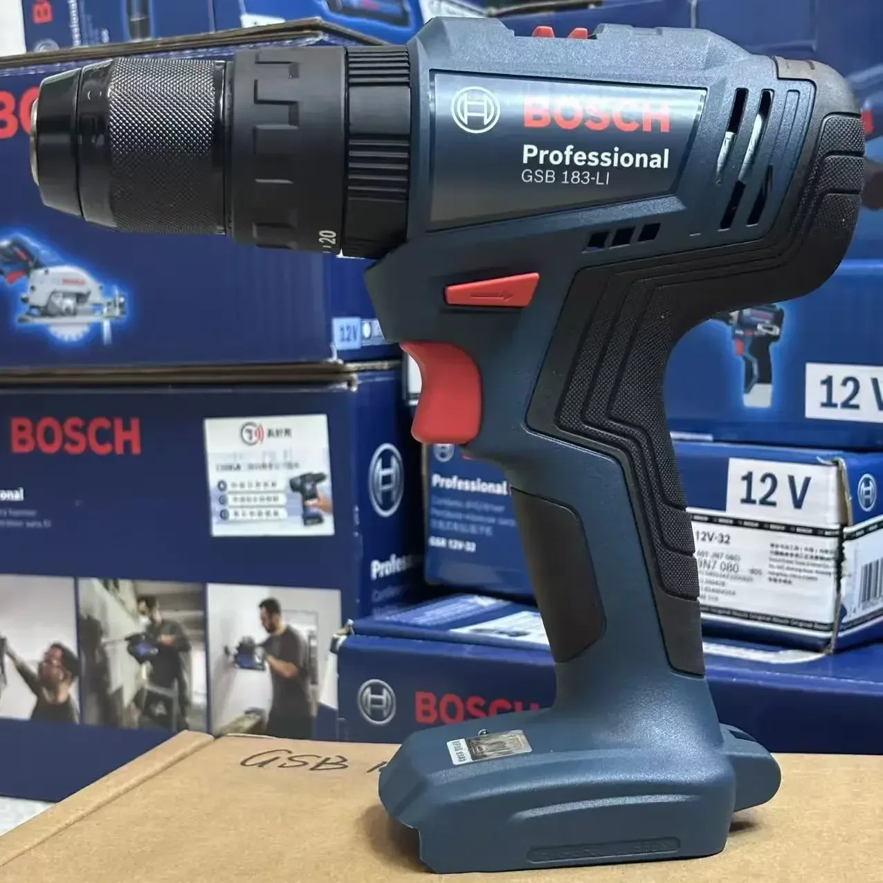 Bosch GSB 183-LI 18V Brushless - đánh giá và giá Brushless Cordless Electric Drill 18V