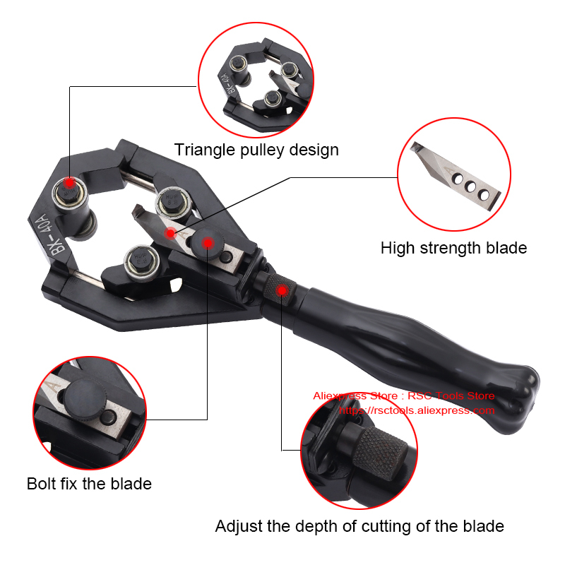 BX-40A Dao Rọc Cáp, Cáp Đa Năn - đánh giá và giá Automatic Wire Stripper Cutter